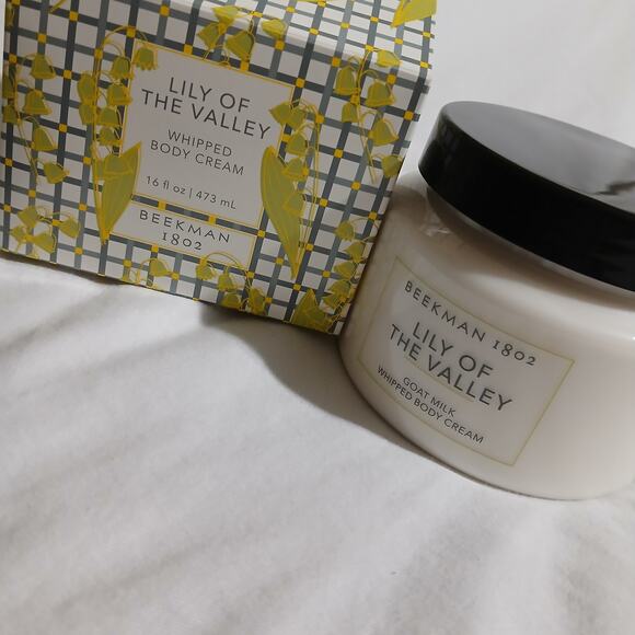 Beekman 1802 Lily of the Valley Whipped Body Cream 16oz New/Sealed - Picture 2 of 8